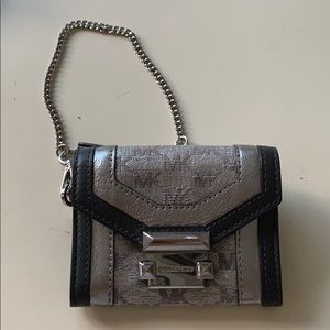 Michael Kors Metallic Repeating Logo Wallet